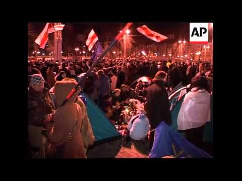 Election protest continues through night, adds opposition spokesman