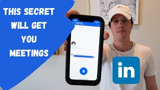 LinkedIn Prospecting - The Secret Tactic that is Getting Me Meetings