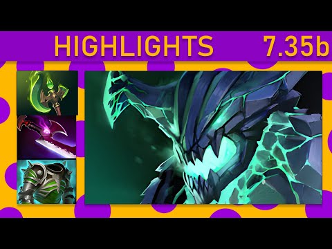 ⭐Emo Outworld Destroyer 20+ Kills! Mid Highlights 7.35b - Dota 2 Top MMR