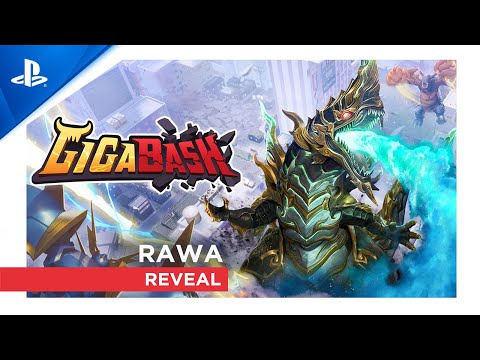 GigaBash - Rawa Official Reveal Trailer | PS5 & PS4 Games
