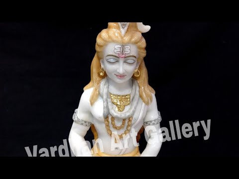Marble Mahadev Statue