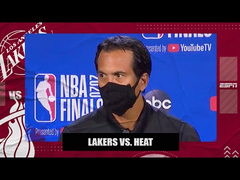 Erik Spoelstra disappointed Heat couldn't maintain control over Lakers in Game 1 | 2020 NBA Finals