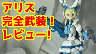 カオス　アンド　プリティアリス武装モードまで素組完成したのでパチ組レビューしました(/・ω・)/＃2