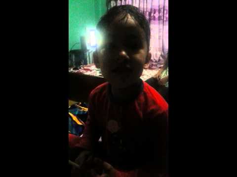 Birthday  wishes from sambhav to his dad regan