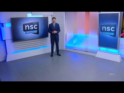 Estreia | Trechos do NSC Noticias em novo cenário - 06/10/2025 | NSC TV