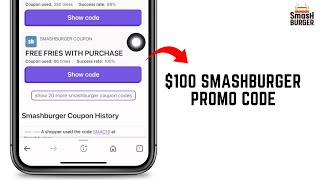 $100 Smashburger Promo Code 2024 (EXCLUSIVE DEALS)
