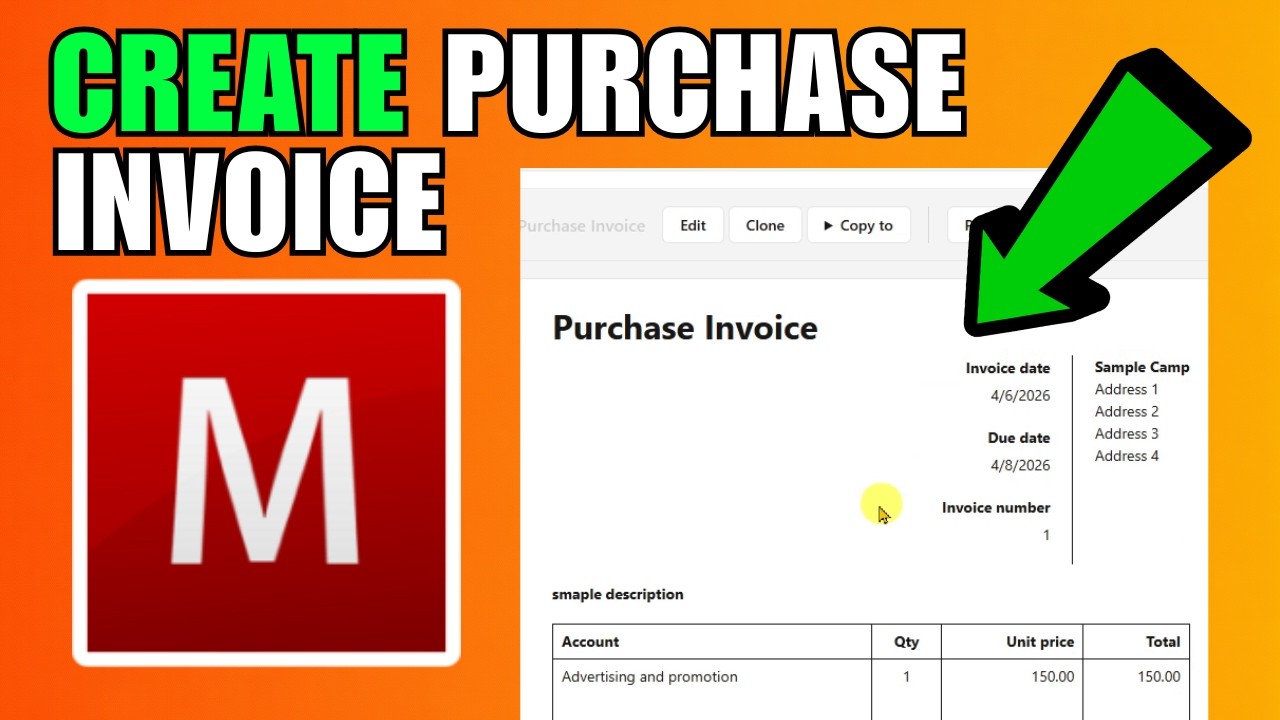 How To Create A Purchase Invoice In Manager.io (2026) (Complete Guide)