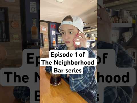 I’m starting a Neighborhood Bar series🤗 #episode1 #newseries #bartender #garagebar #neighborhoodbar