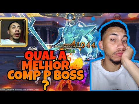 QUAL SERIA A MELHOR COMP PARA O BOSS PVE MELEE Saint Seiya Awakening