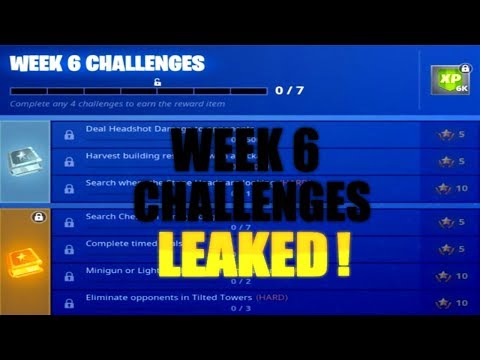 WEEK 6 CHALLENGES LEAKED!