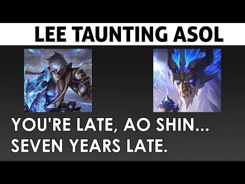 Storm Dragon Lee Sin Lore interactions