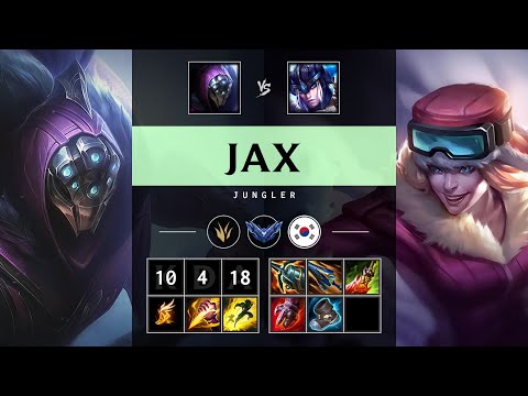 Jax Jungle vs Sejuani: Unstoppable - KR Diamond Patch 25.S1.1