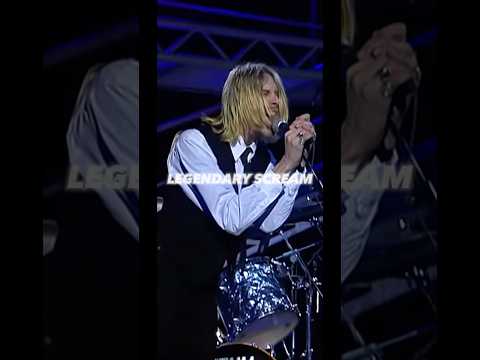 Kurt Cobain’s legendary scream (I hate this video wtf)