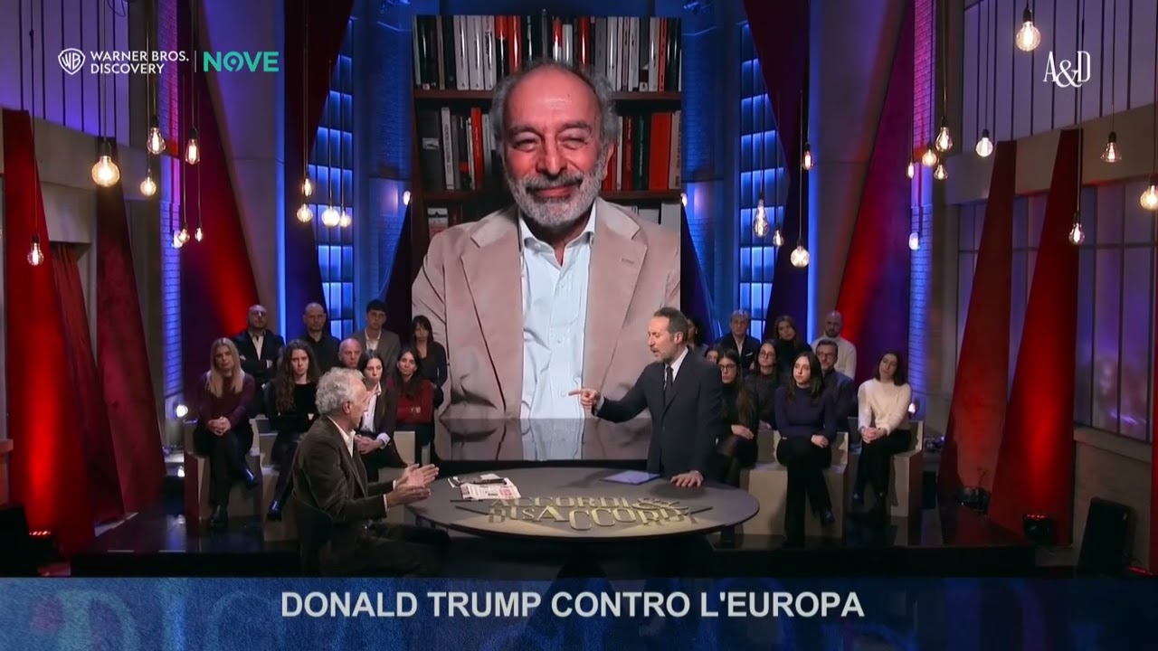 Marco Travaglio sul rapporto tra Trump e l'Europa | Accordi e Disaccordi