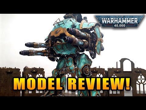 Acastus Knight Porphyrion  - Forge World Model Review - King of the Chonky Bois! -