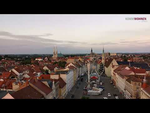 Altstadtfest Görlitz: Riesenrad im Zeitraffer