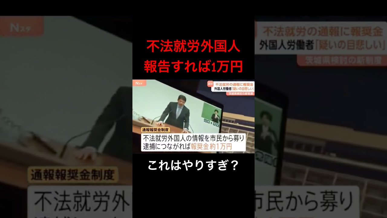 不法就労の外国人への措置