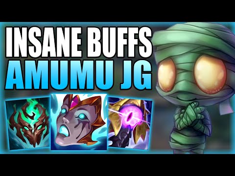 HOW TO EASILY CARRY GAMES WITH AMUMU JUNGLE AFTER SOME HUGE BUFFS! Gameplay Guide League of Legends