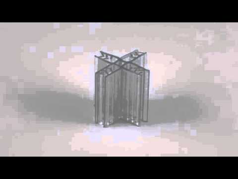 Grip-Tite™ 4-Way POP Display Panel Former (90°) | Retail Corrugated Display Accessory | Clip Strip Corp.