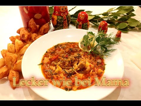 Russischer Borsch Mit Rind und Lamm Rezept / Борщ говядина и баранина