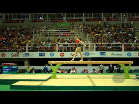 WEVERS Sanne (NED) - 2016 Olympic Test Event, Rio (BRA) - Qualifications Balance Beam