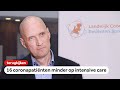 TERUGKIJKEN: Voor het eerst minder coronapatiënten op IC