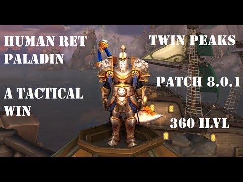 Human Ret Paladin PVP BG 8.0.1 - A Tactical Win