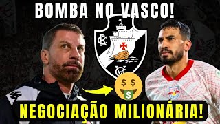 VERGONHA OU ACERTO? VASCO TENTA CONTRATAÇÃO POLÊMICA de R$ 19 MILHÕES!