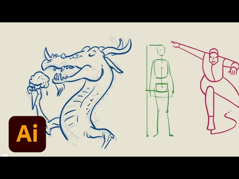 Draw Along with Kyle T. Webster - Speed Skater | Adobe Creative Cloud