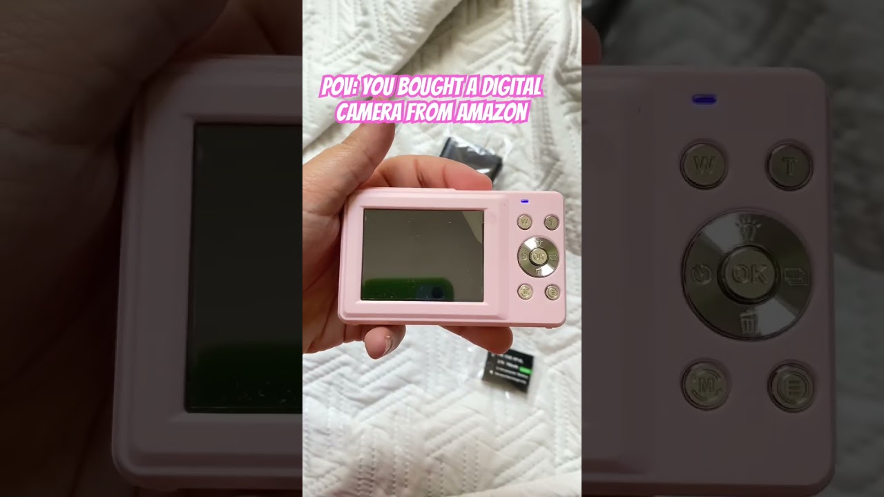 POV: you bought a digital camera from amazon #youtuber #youtube #influencer #amazon #unboxing