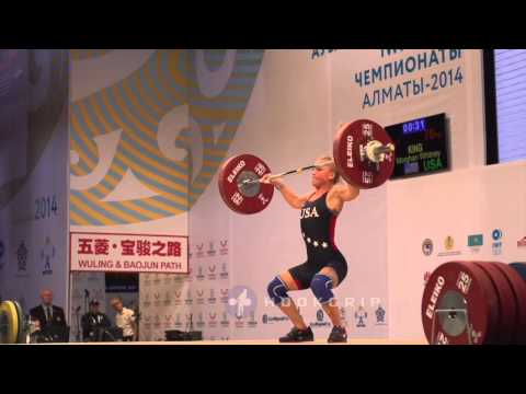 Morghan King (-48kg) - 76kg Snatch