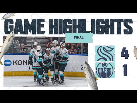 Seattle Kraken at Edmonton Oilers | 09/24 Game Highlights