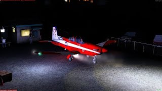 Iris Pilatus PC-9/A with Shockwave lighting in P3D v4.5 HF3