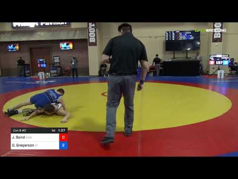 2018 Marine Corps US Open/UWW Junior Greco Roman 63 Con 8 #2 - Jacob Baird (WCWC) Vs. Dylan Greger