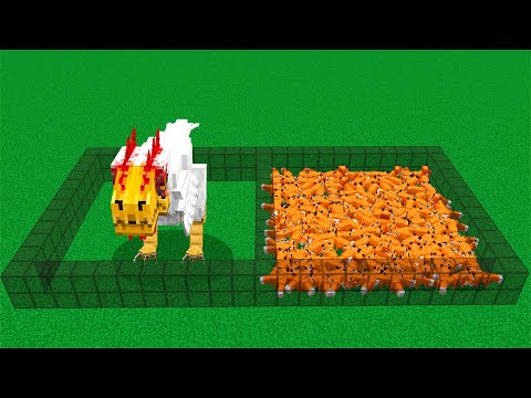 mutant chicken vs 1000 foxes