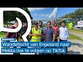 Adam wandelt met zijn handkar bijna 7000 kilometer... voor wereldvrede