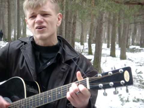 Arturich igraet na gitare grazdanskuju oboronu)