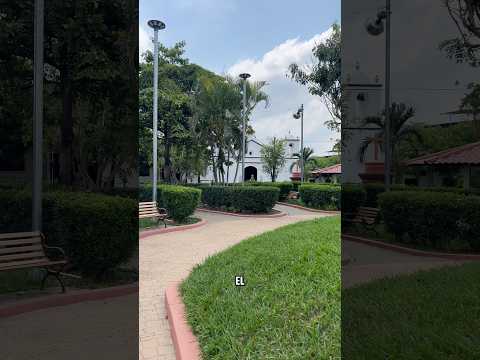 Uluazapa San Miguel El Salvador | Parque rodeado de casas coloniales, lugar increíble y tranquilo