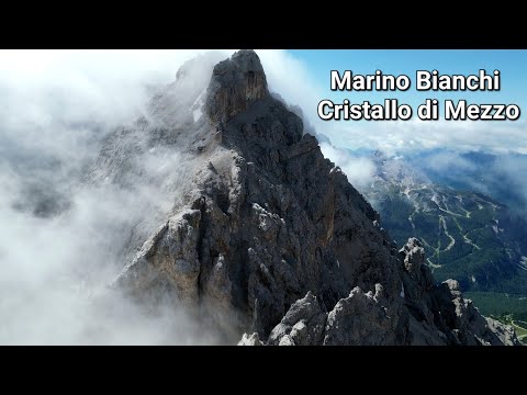 Dolomity Ferrata Marino Bianchi Cristalo di Mezzo