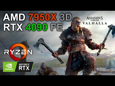 7950x3D + 4090 | Assassin's Creed Valhalla 4K Benchmark
