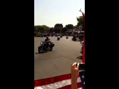 Procession For Lance Corporal John Farias