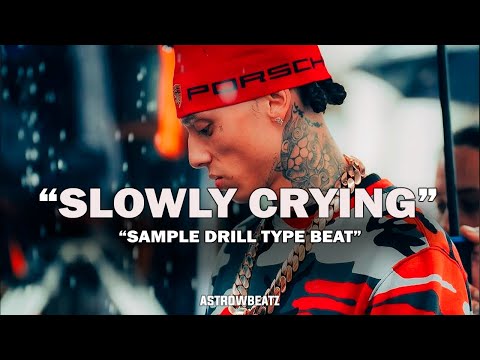 [FREE] Sad Melodic Drill x Central Cee x 21 Savage Type Beat 2025 - "SLOWLY CRYING" | Sample Drill