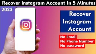 How to Recover Instagram Account Without Email and Phone Number | Forgot Instagram Password 2024