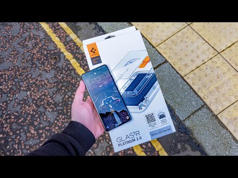 Dėklas Spigen THIN FIT GALAXY S22 ULTRA Juodas video