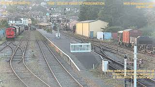 WSR - Minehead, Seaward Crossing, West Somerset Railway, Somerset UK | Railcam Live1 live webcam
