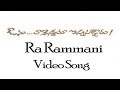 Ra Rammani Video Song Avunu Vallidaru Istapaddaru Movie Ravi Teja Kalyani