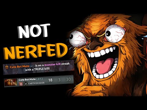 Valve Said They Nerfed Earthshaker… So Explain THIS! | Dota 2 Patch 7.40