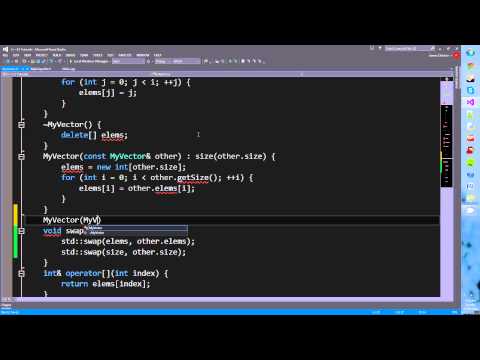 C++11 Tutorials! Episode 2: Rvalue References Part 1 - Move Semantics