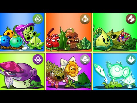 6 Best Team Plants + MINT Battlez - Who Will Win? - PvZ 2 Team Plant vs Teams Plant