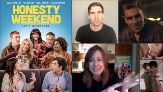 Pete Ploszek & Leslie Anne Thomas from the Film HONESTY WEEKEND interview video